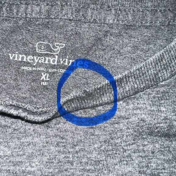 Vineyard Vines Long Sleeve T-Shirt | Size Youth XL (18) - Picture 7 of 7